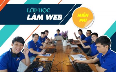 KHAI GIẢNG LỚP HỌC LÀM WEB MIÊN PHÍ CÙNG CODEGYM