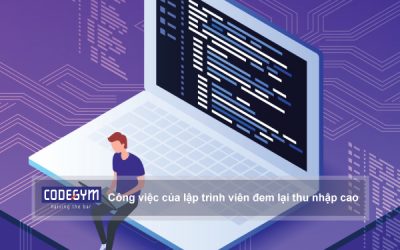 Công việc của lập trình viên đem lại thu nhập cao