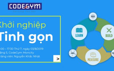 Khóa học “Khởi nghiệp tinh gọn” dành cho cộng đồng CodeGym