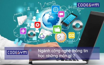 Công nghệ thông tin học những môn gì? Triển vọng trong tương lai?