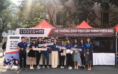 CodeGym tại Hello World 2019, Khoa CNTT – Đại học Hà Nội