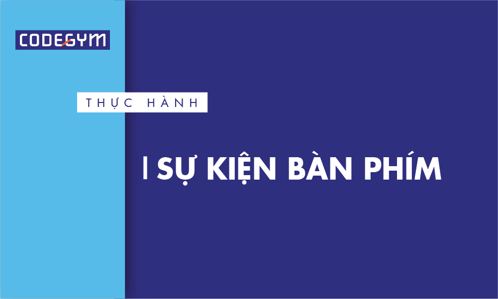 sự kiện bàn phím