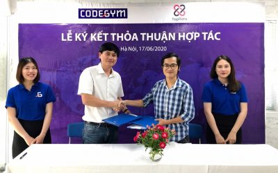 CodeGym – TopRate ký kết thỏa thuận hợp tác đào tạo – tuyển dụng