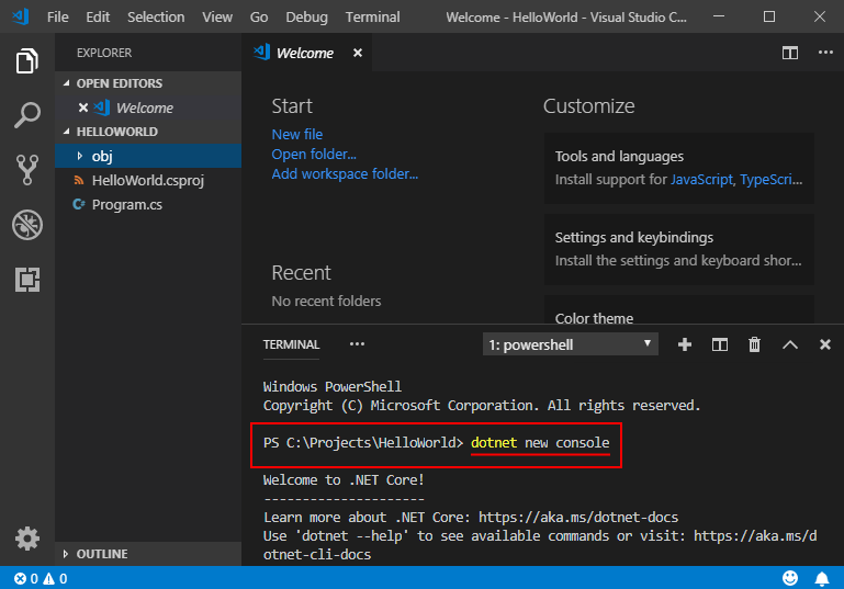 Làm quen với lập trình C# và cách sử dụng Visual Studio Code