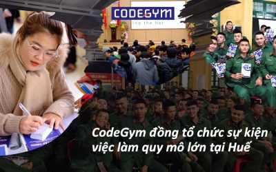 CodeGym đồng tổ chức sự kiện Định hướng với quy mô lớn tại Huế và Quảng Trị