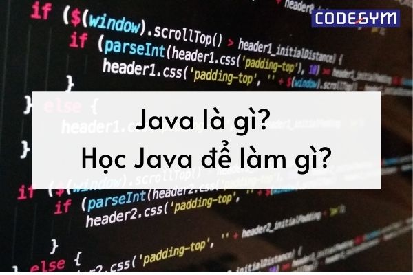 tự học lập trình Java cho người mới bắt đầu