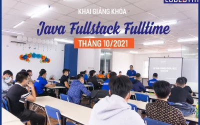 CodeGym Đà Nẵng khai giảng khóa Java Fullstack Tháng 10/2021