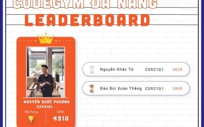 CodeGym Đà Nẵng công bố Gamification tháng 10.2021