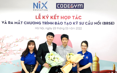 Nix Education – CodeGym | Hợp tác đào tạo chương trình kỹ sư CNTT Nhật Bản