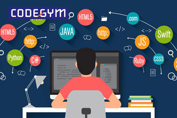 Ngôn ngữ HTML, CSS, Java, JavaScript, Python, PHP, Ruby, C++, C#,