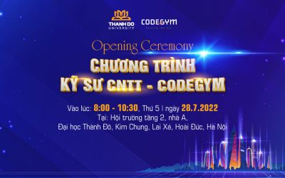 OPENING CEREMONY | CHƯƠNG TRÌNH KỸ SƯ CNTT – CODEGYM