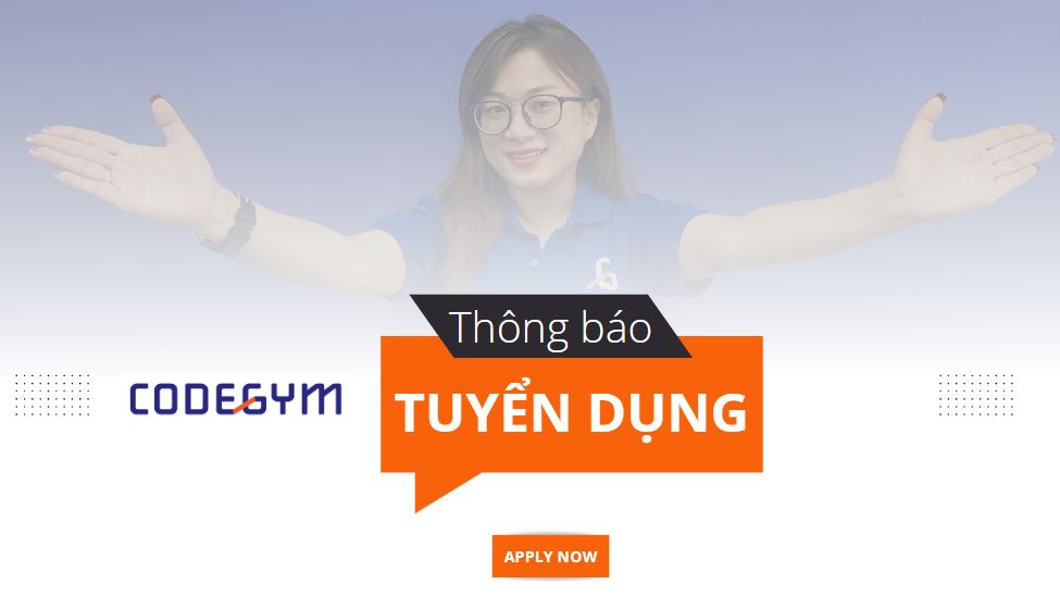 CodeGym tuyển dụng tư vấn tuyển sinh