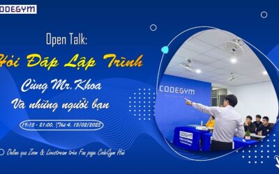 Open Talk: Hỏi đáp lập trình cùng Mr. Khoa và những người bạn