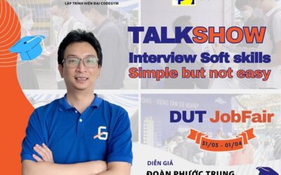 TalkShow CodeGym Đà Nẵng mang đến tại DUT JOBFAIR 2023