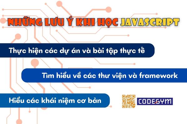 Những lưu ý khi học JavaScript 