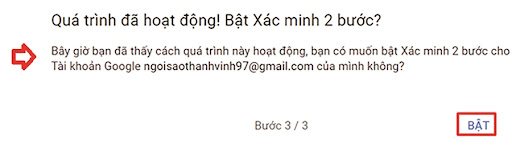 bảo mật gmail