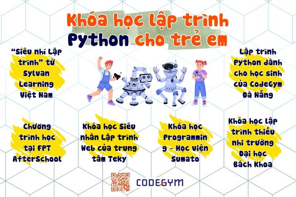 Khóa học lập trình Python cho trẻ em