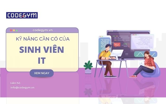 Kỹ năng cần có một sinh viên CNTT