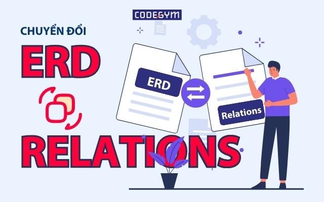 Convert to ERD to relations