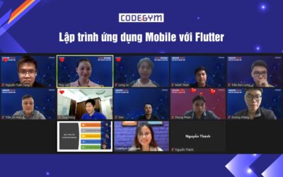 CodeGym vui mừng chào đón tân học viên lớp lập trình Mobile Flutter