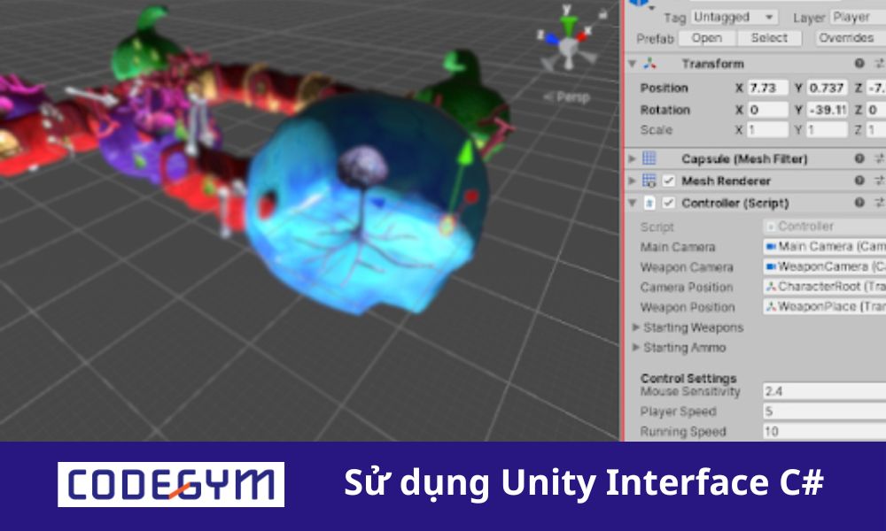 unity interface C#