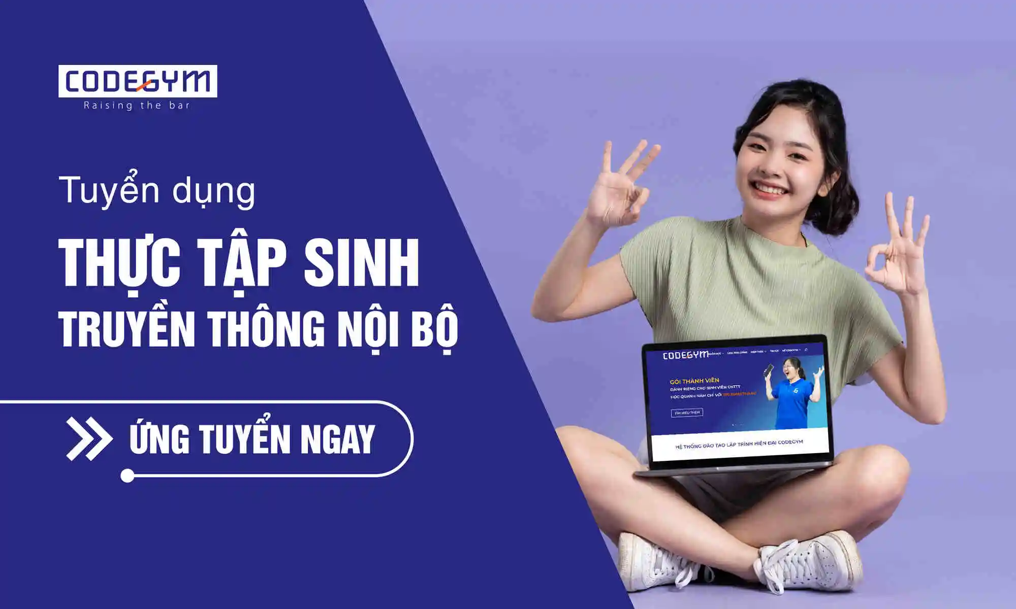 CodeGym tuyển dụng Thực tập sinh Truyền thông nội bộ