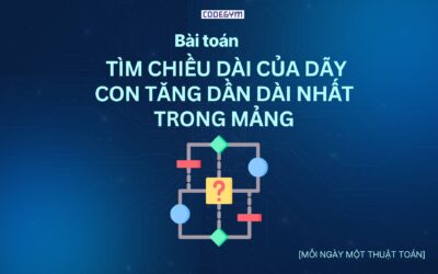 Bài toán tìm chiều dài của dãy con tăng dần dài nhất