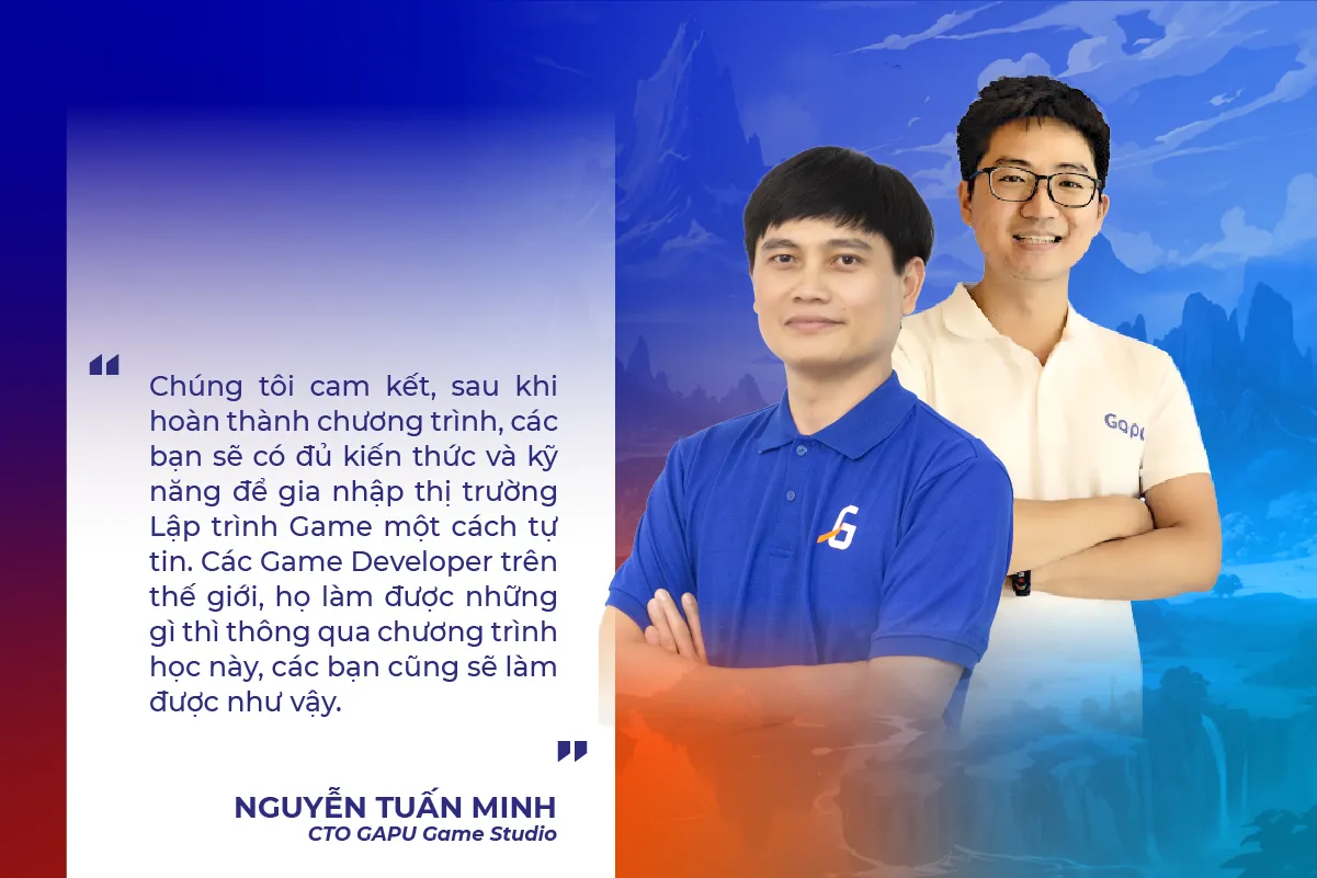 GAPU Game Studio và CodeGym chung tay giải quyết bài toán nhân lực cho ngành Phát triển Game