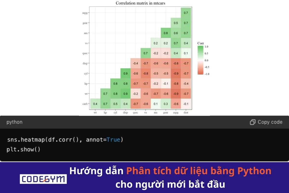 Hướng dẫn Phân tích dữ liệu bằng Python cho người mới bắt đầu