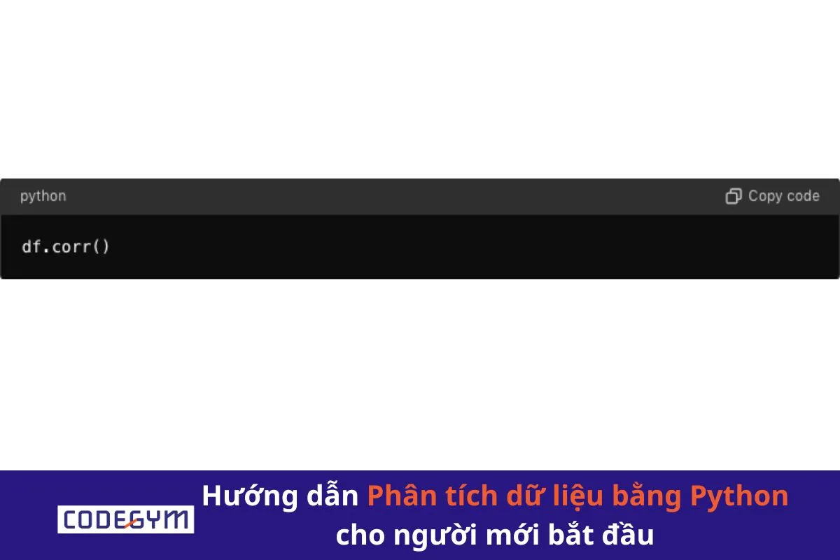 Hướng dẫn Phân tích dữ liệu bằng Python cho người mới bắt đầu