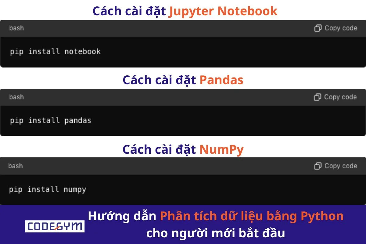 Hướng dẫn Phân tích dữ liệu bằng Python cho người mới bắt đầu