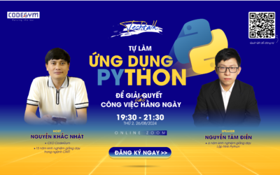 [Techtalk] Tự làm ứng dụng Python để giải quyết các công việc hằng ngày