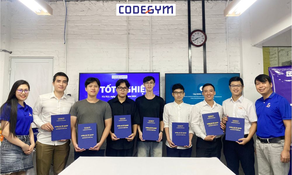 CodeGym tổ chức Lễ tốt nghiệp tháng 08/2024