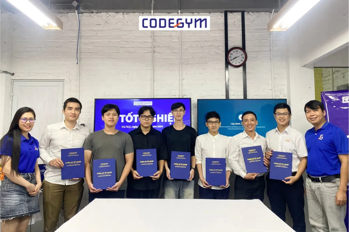 CodeGym tổ chức Lễ tốt nghiệp tháng 08/2024