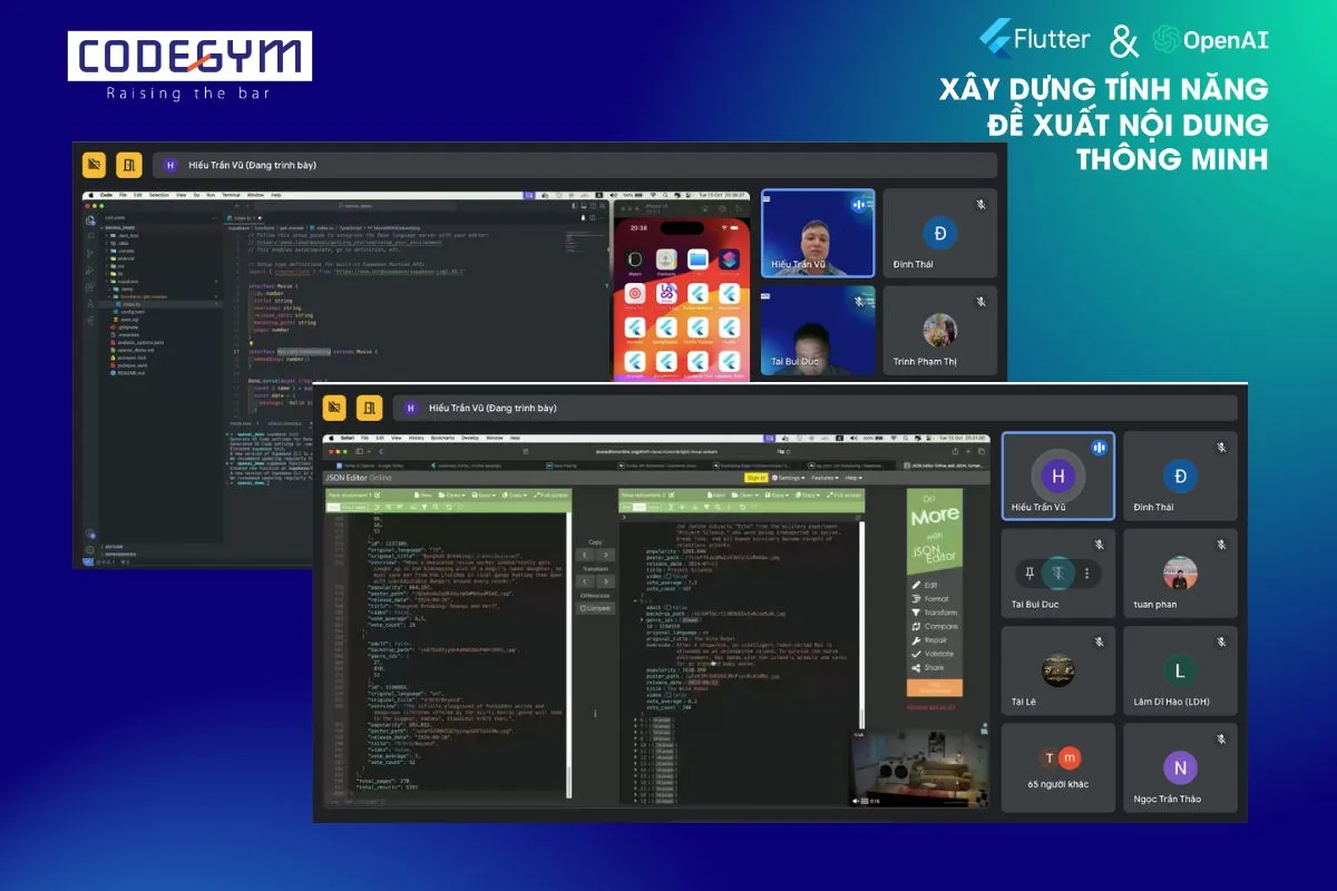 Tổng kết Techtalk "Flutter & OpenAI: Xây dựng ứng dụng đề xuất nội dung thông minh"