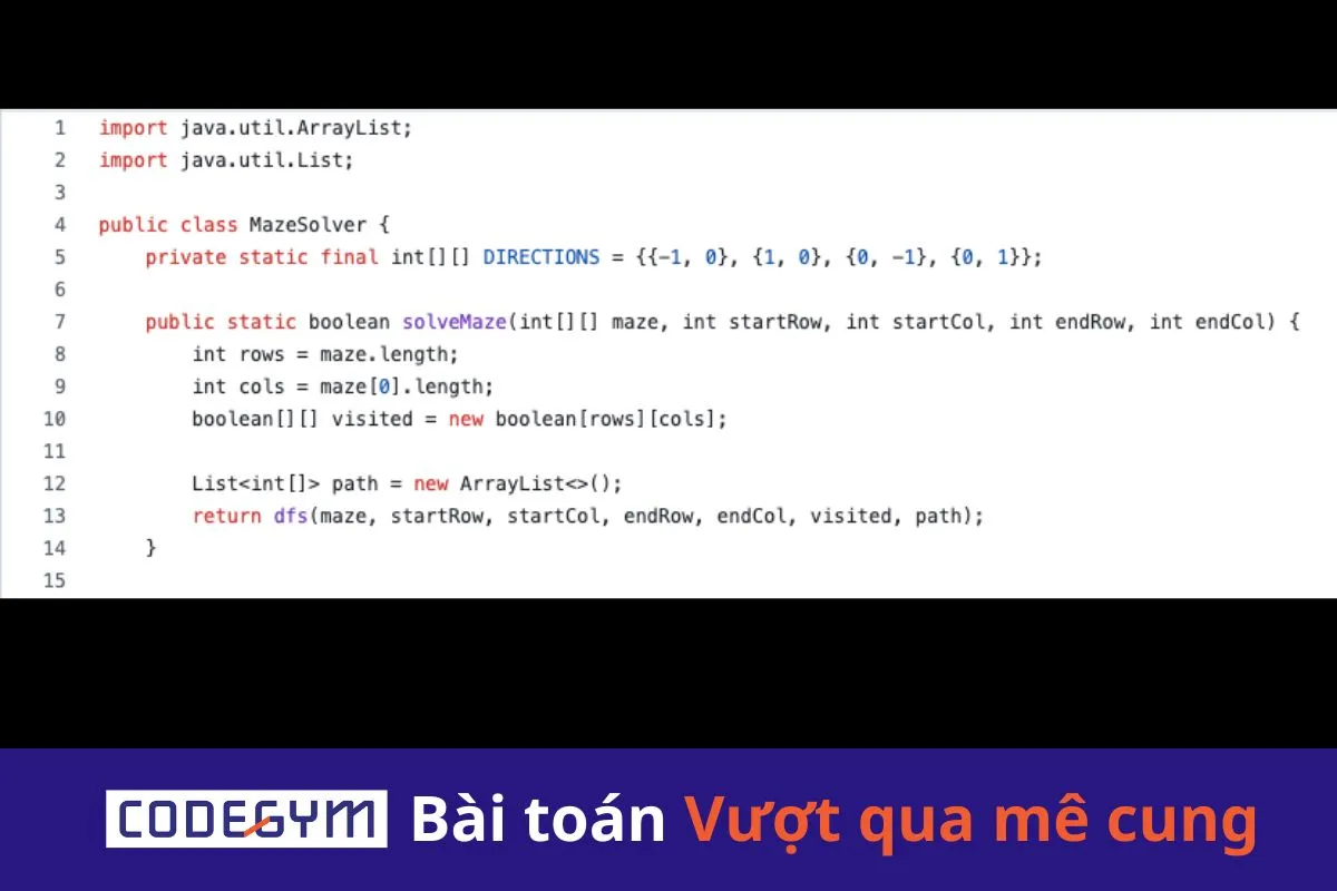 [Mỗi ngày 1 thuật toán] Bài toán Vượt qua mê cung