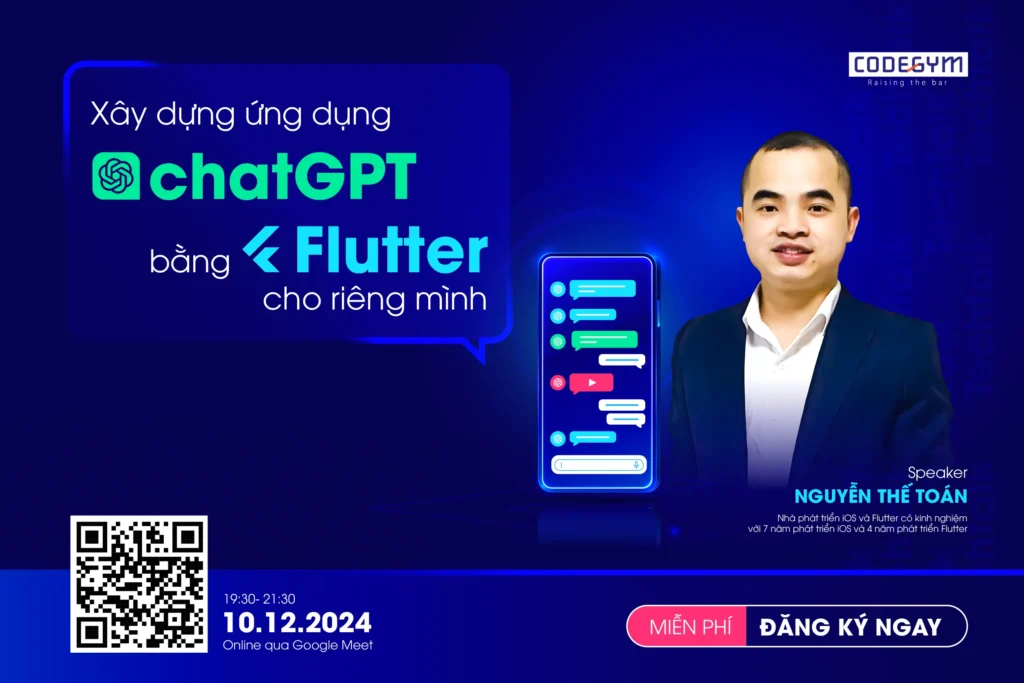 Xây dựng ứng dụng Chat GPT bằng Flutter