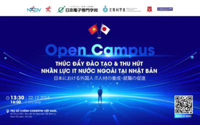 [MIỄN PHÍ] Open Campus: “Thúc đẩy đào tạo và thu hút nhân lực IT nước ngoài tại Nhật Bản”