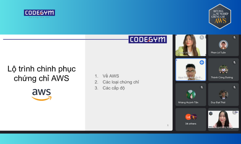 Tổng kết Techtalk: “Bứt phá sự nghiệp với chứng chỉ AWS”