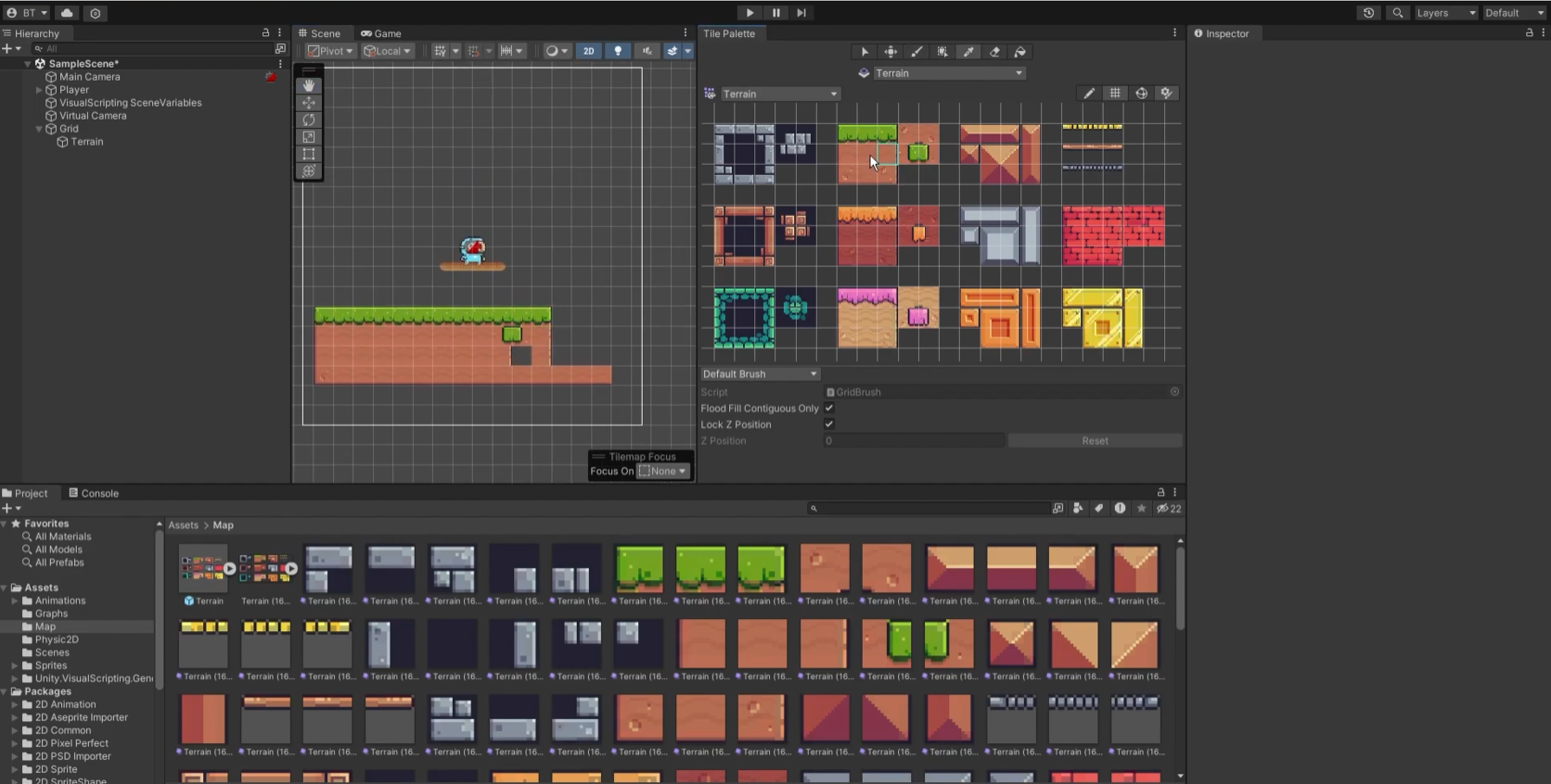 tile map trong game unity